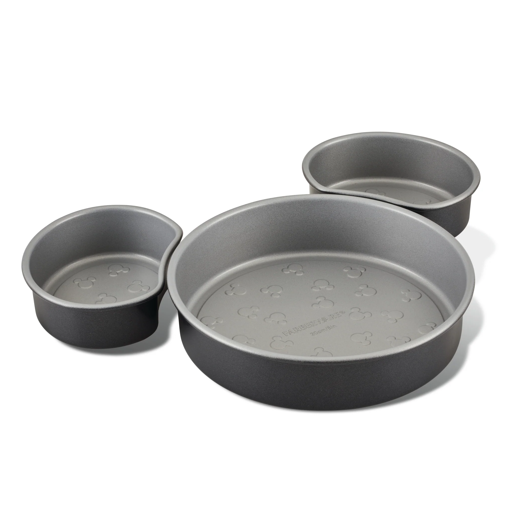 3-Piece Nonstick Mickey Head Cake Pan Set - Image 9