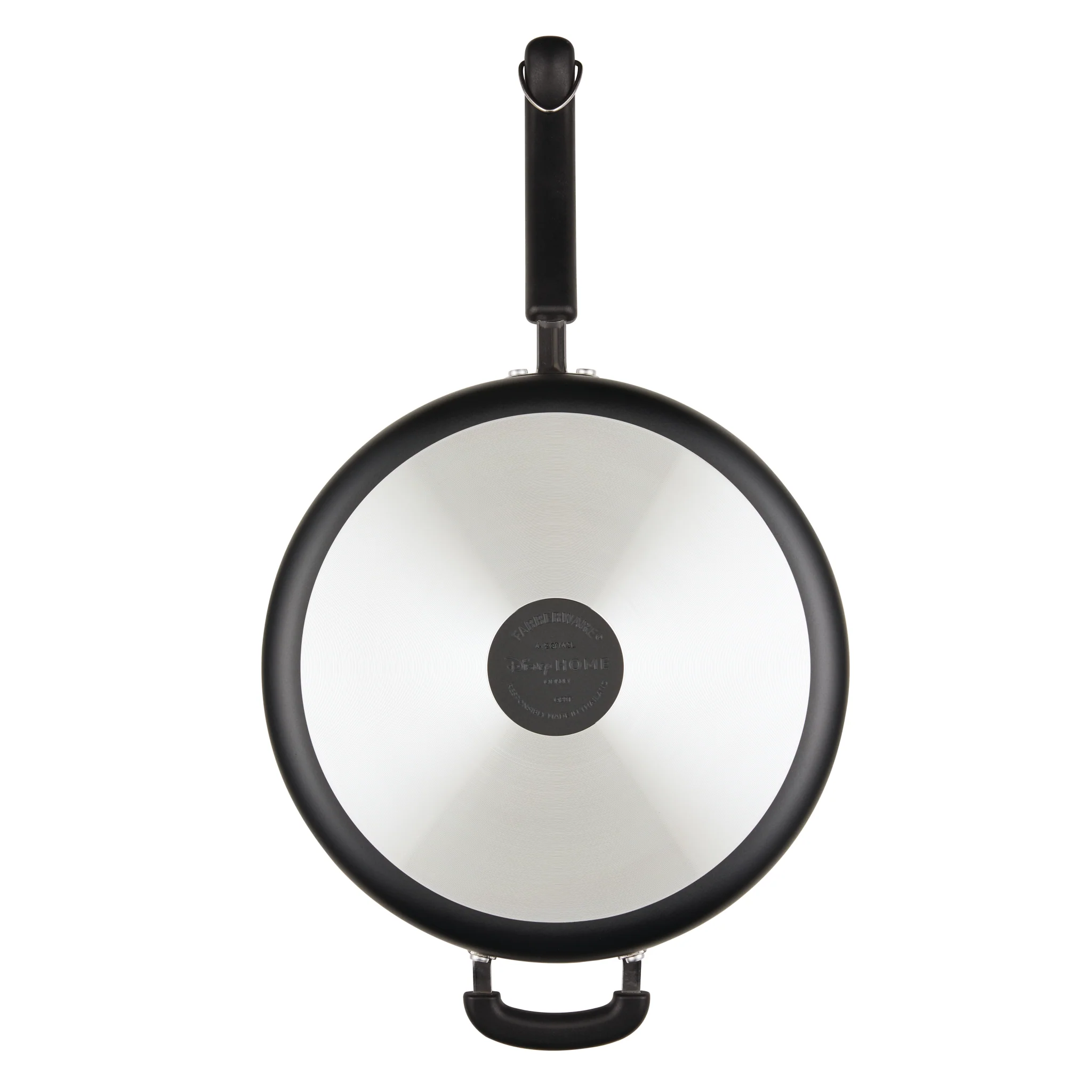 4.5-Quart Monochrome Ceramic Nonstick Sauté Pan with lid and Helper Handle - Image 10