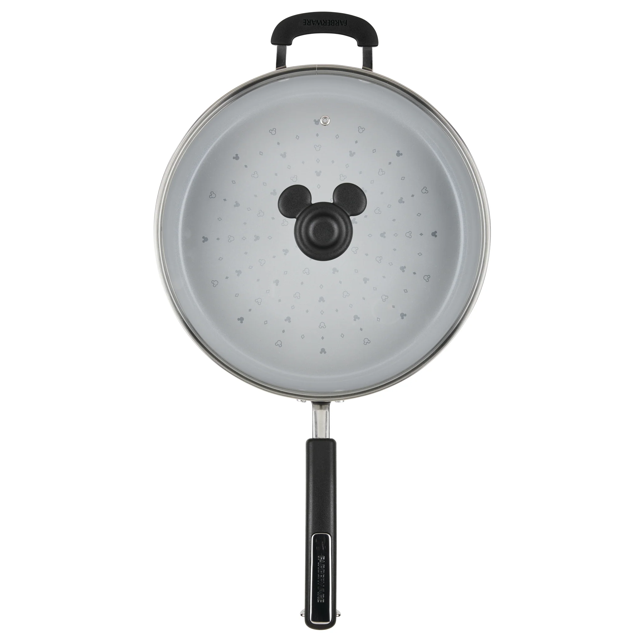 4.5-Quart Monochrome Ceramic Nonstick Sauté Pan with lid and Helper Handle - Image 8