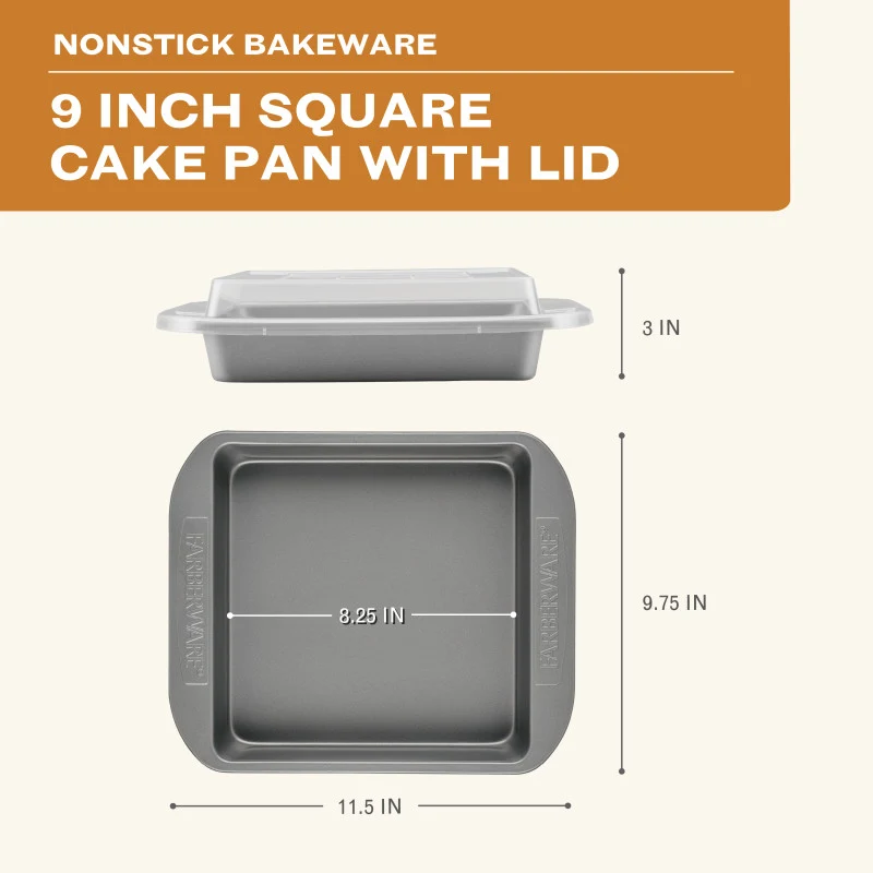 9-Inch Square Cake Pan - Image 2