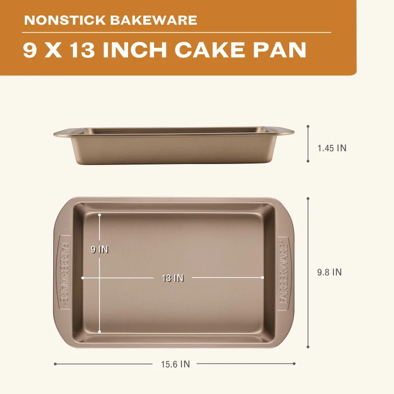 9" x 13" Rectangular Cake Pan - Image 2