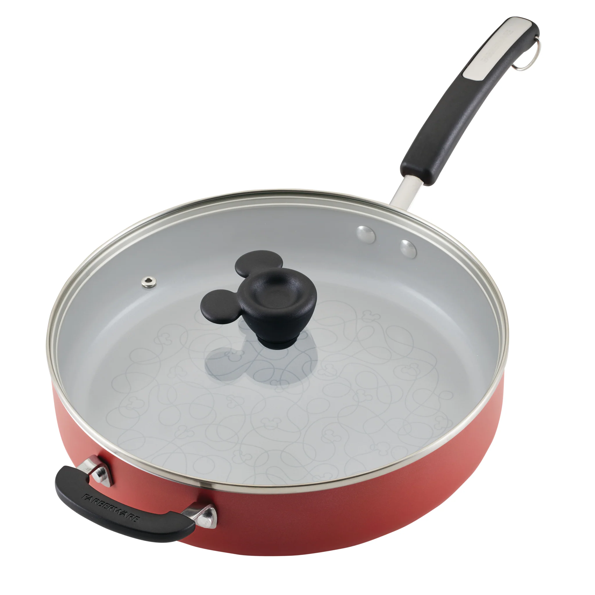 Bon Voyage 4.5-Quart Ceramic Nonstick Sauté Pan with Lid and Helper Handle - Image 5