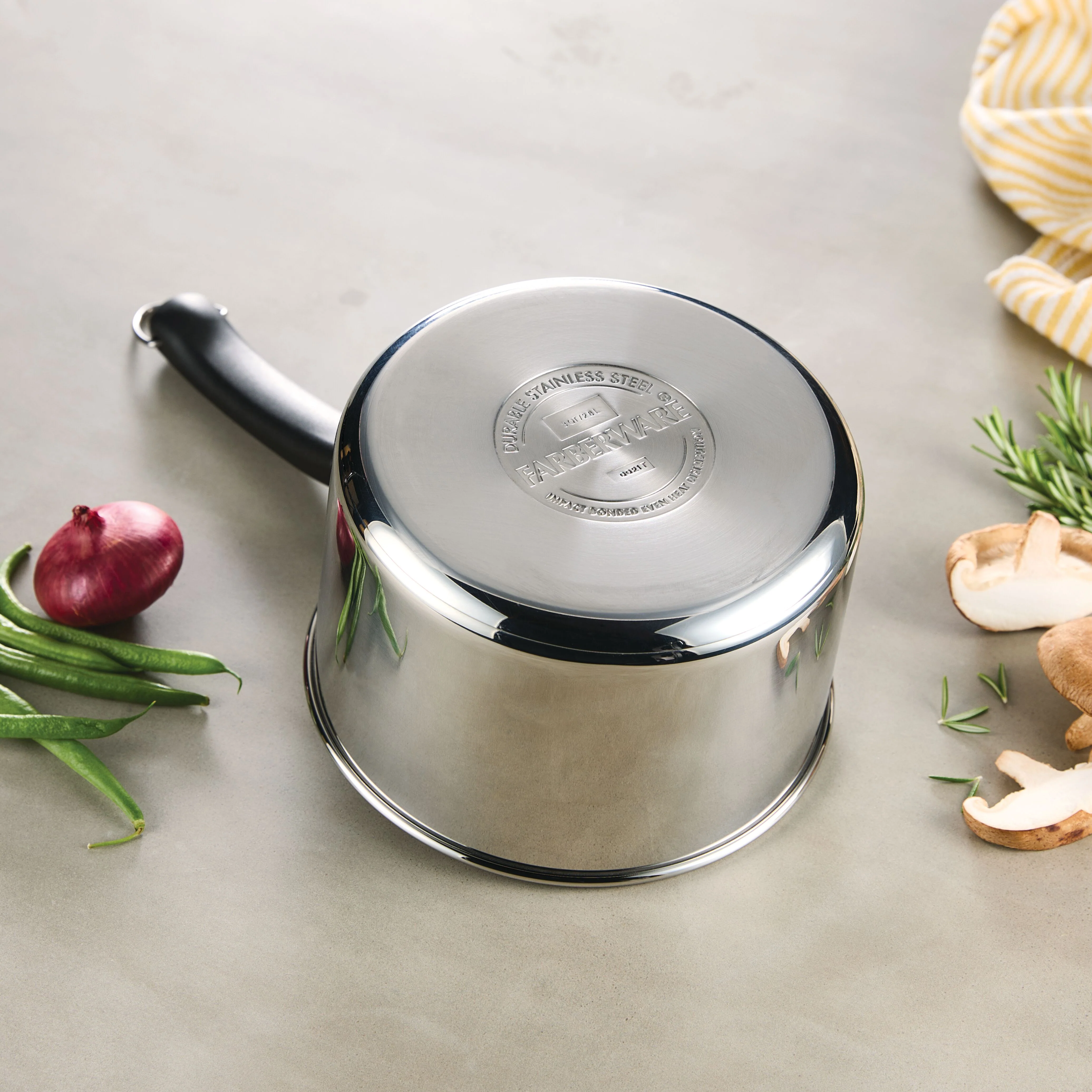 3-Quart Stainless Steel Saucepan - Image 5