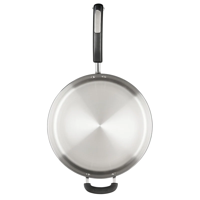 6-Quart Saute Pan with Lid and Helper Handle - Image 10