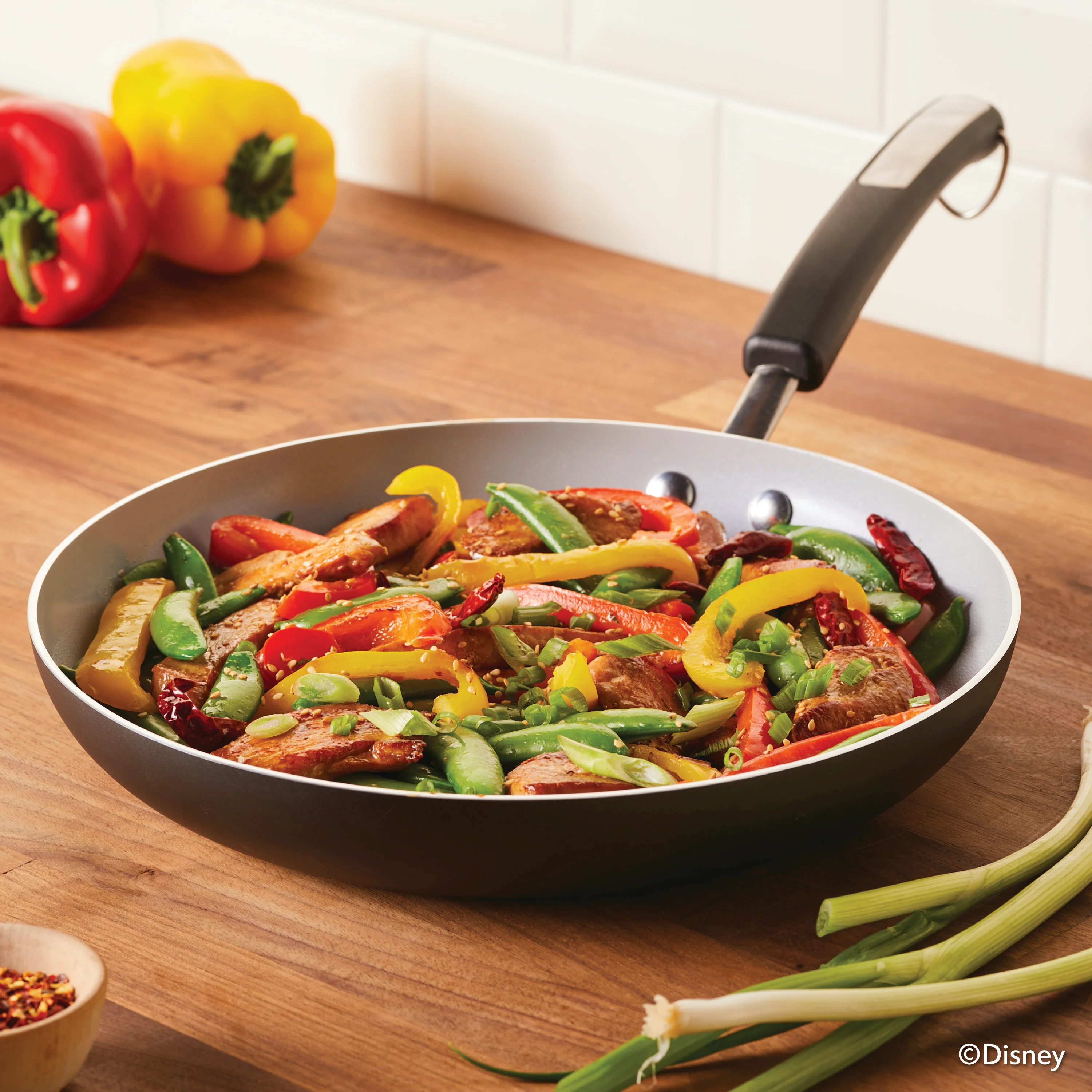 Monochrome Ceramic Nonstick Frying Pan - Image 3
