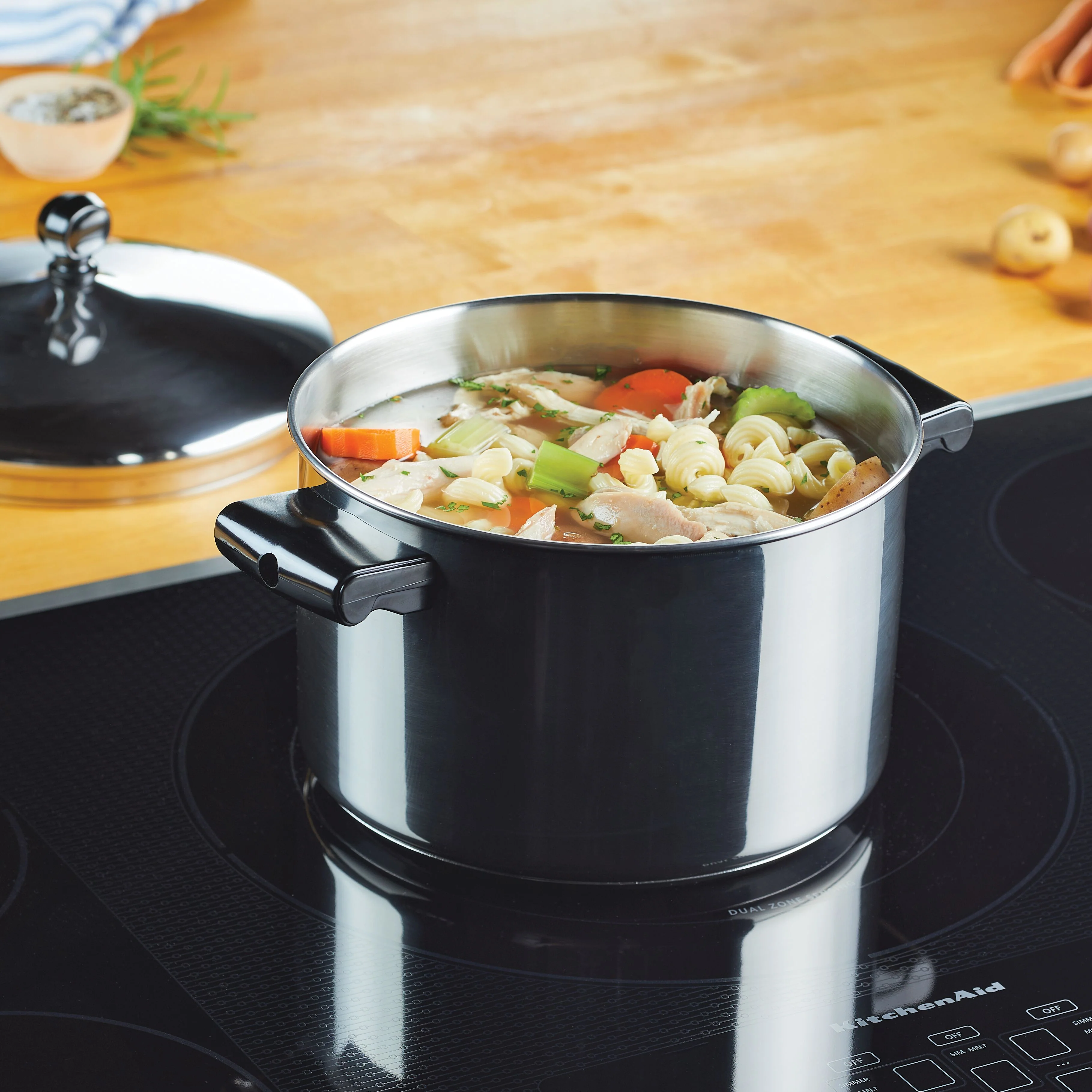 Classic Series Stainless Steel 4-Qt. Saucepot - Image 4