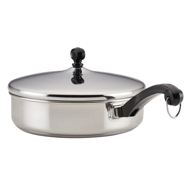 Classic Series Stainless Steel 2.75-Quart Saute Pan - Image 7