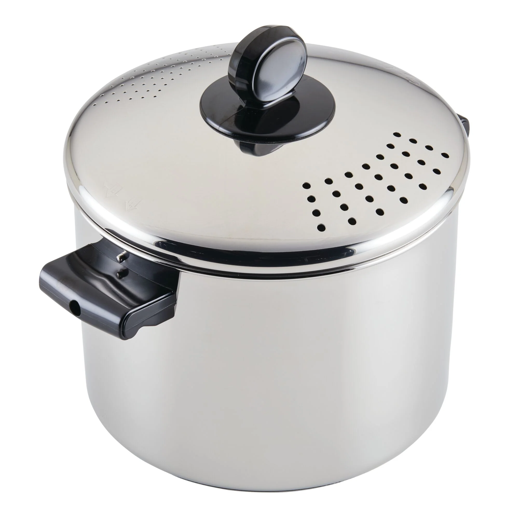 Classic Series Stainless Steel 8-Quart Stockpot With Straining Lid - Image 7
