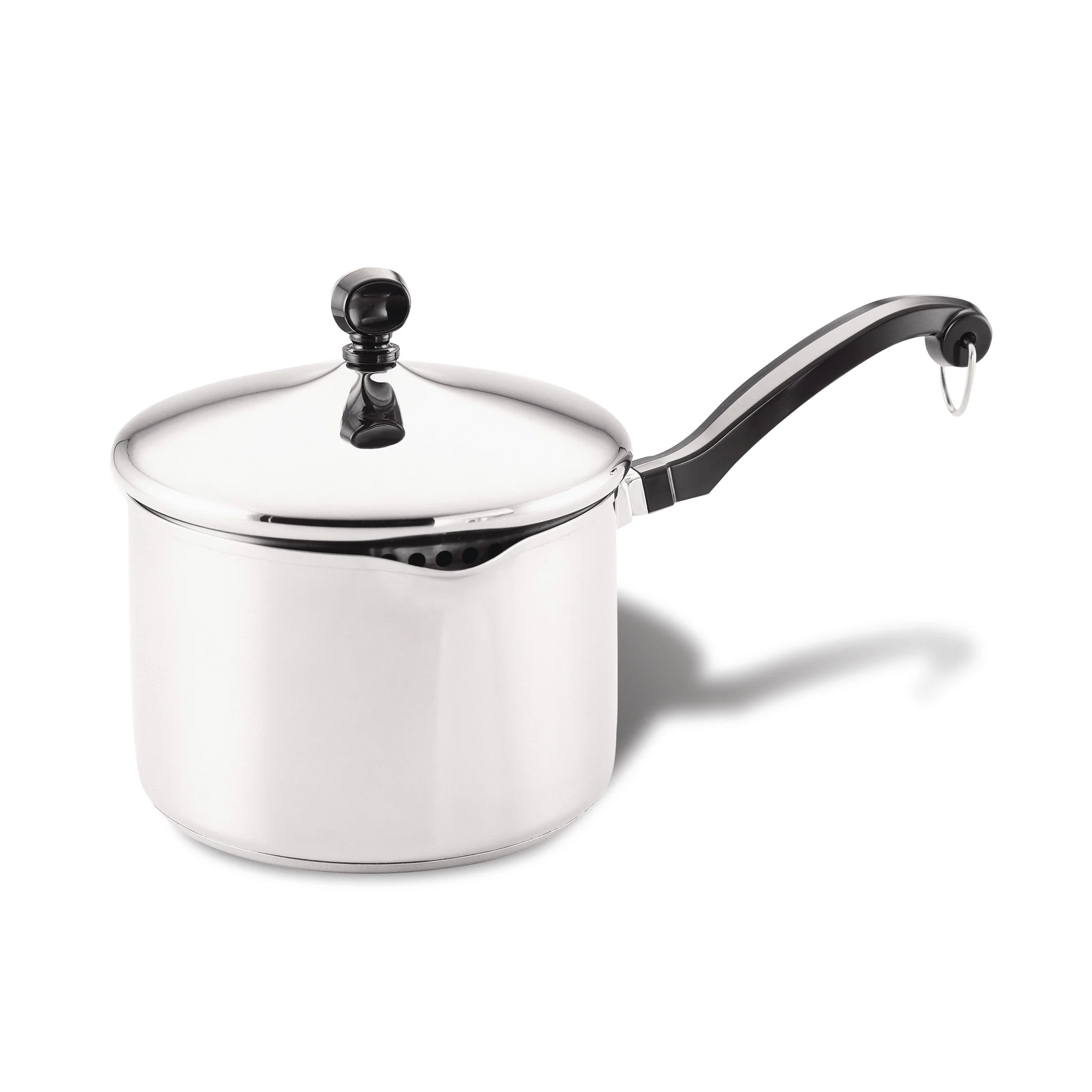 Classic Series Stainless Steel Saucepan With Straining Lid - Image 7