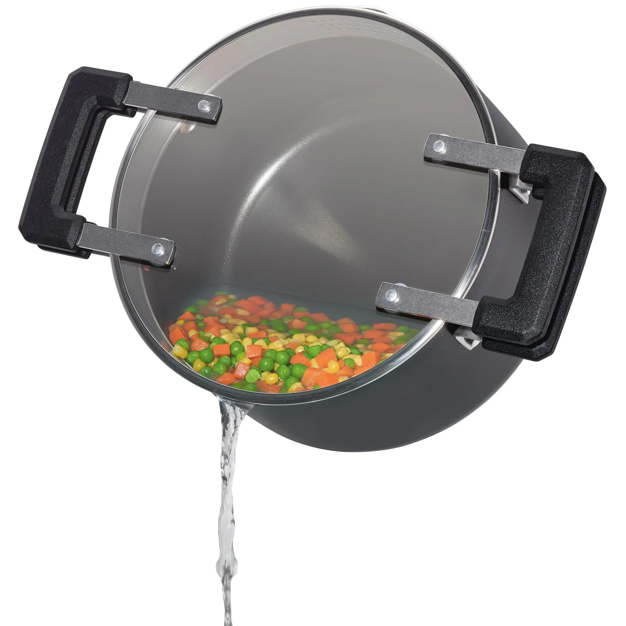 6-Quart Nonstick Straining Saucepot - Image 2
