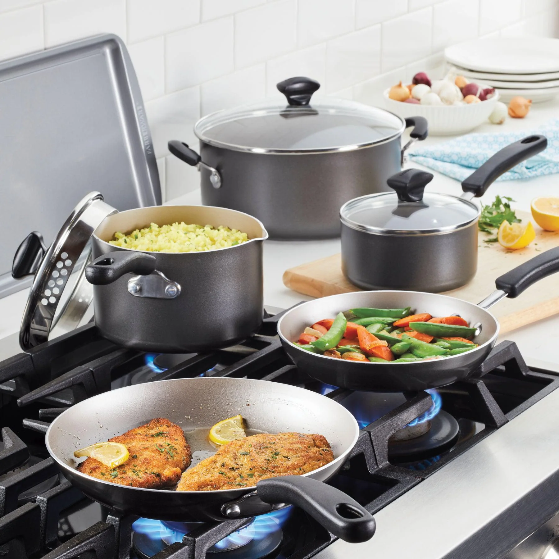 Nonstick Frying Pan Set - Image 4