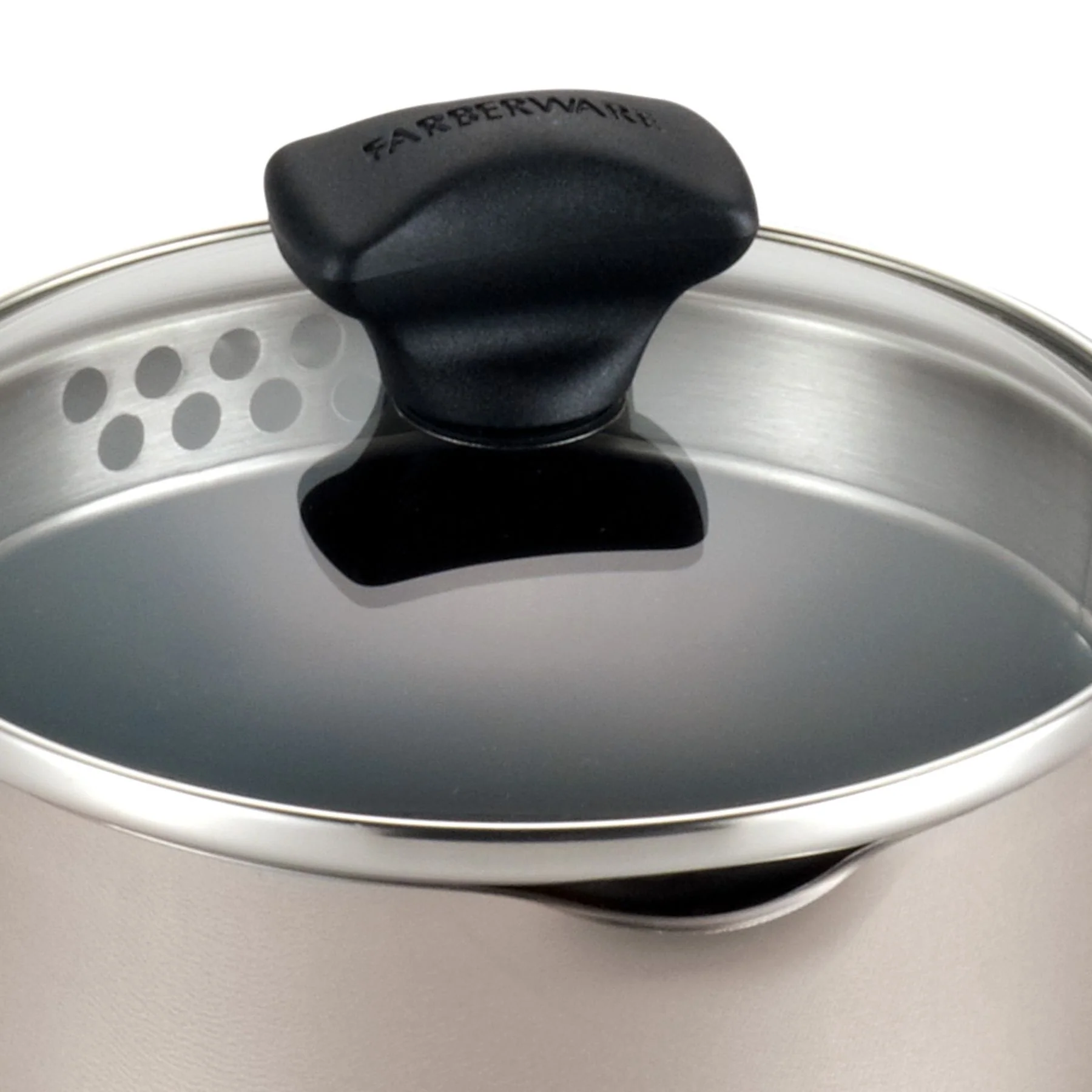 Nonstick Saucepan with Straining Lid - Image 5