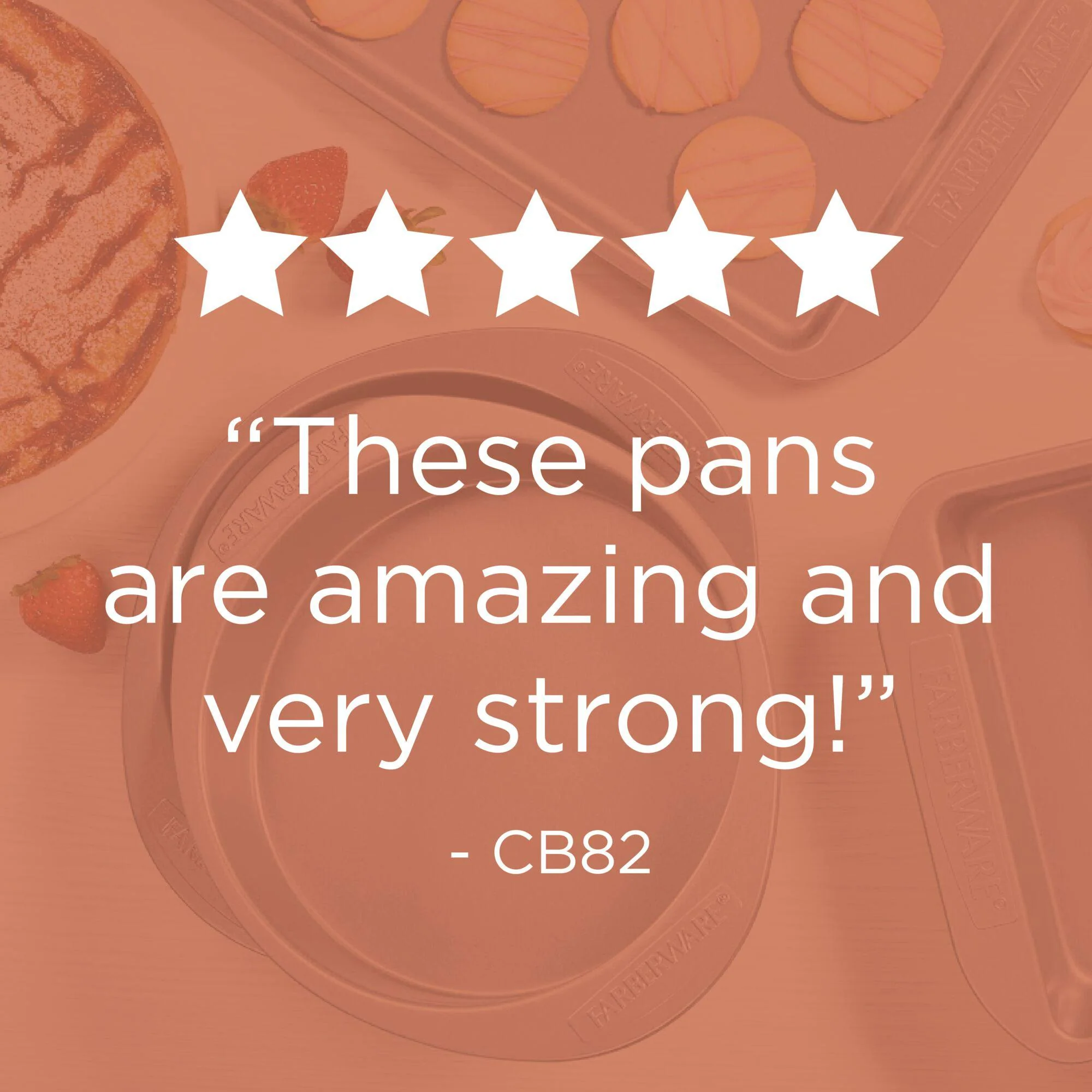 4-Piece Nonstick Cookie Pan and Cake Pan Set - Image 6
