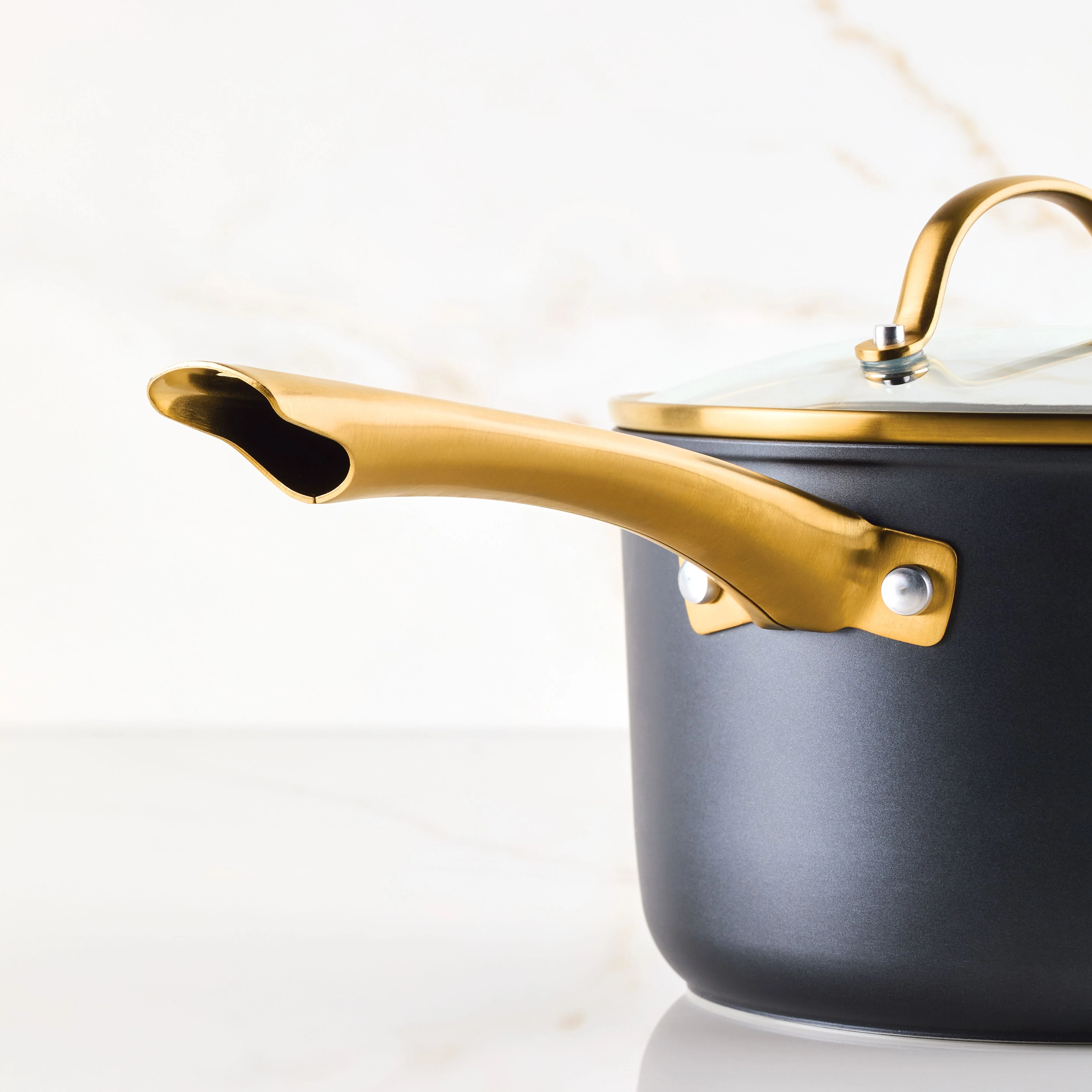 Forged Induction Ceramic 12-Piece Cookware Set - Image 9