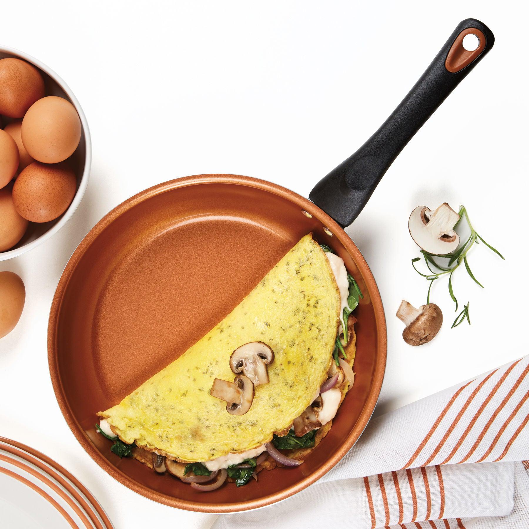 12-Piece Copper Ceramic Nonstick Cookware Set - Image 15