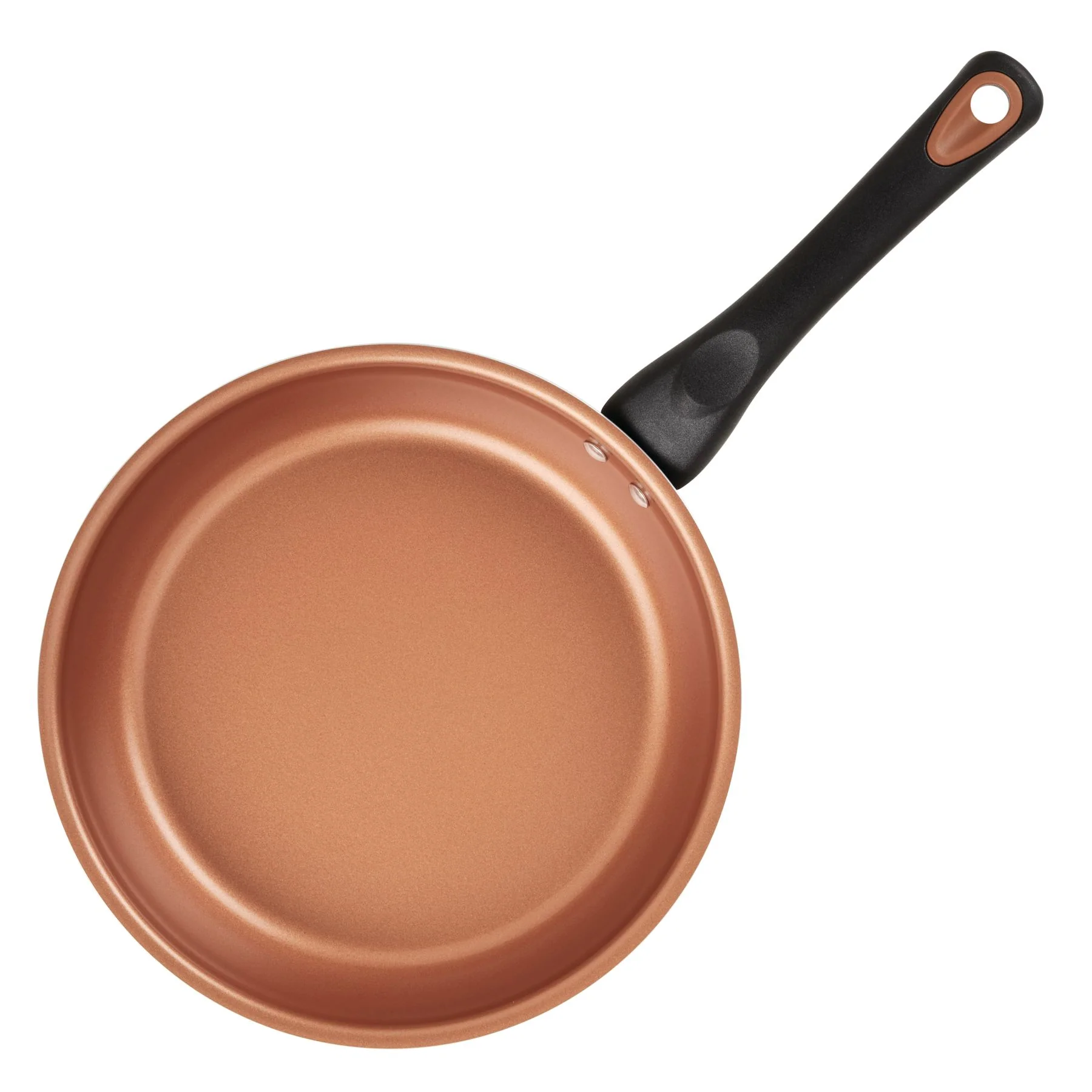 9.25" & 11.25" Copper Ceramic Nonstick Frying Pan Set - Image 3