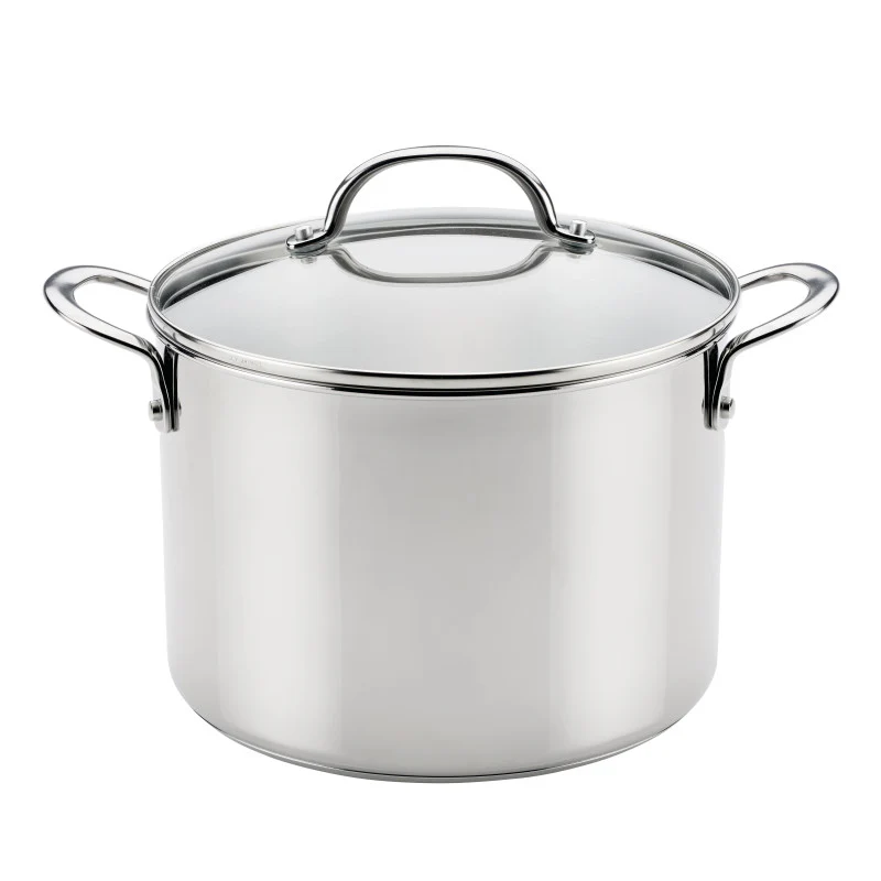 Stainless Steel 8-Quart Stockpot with Lid