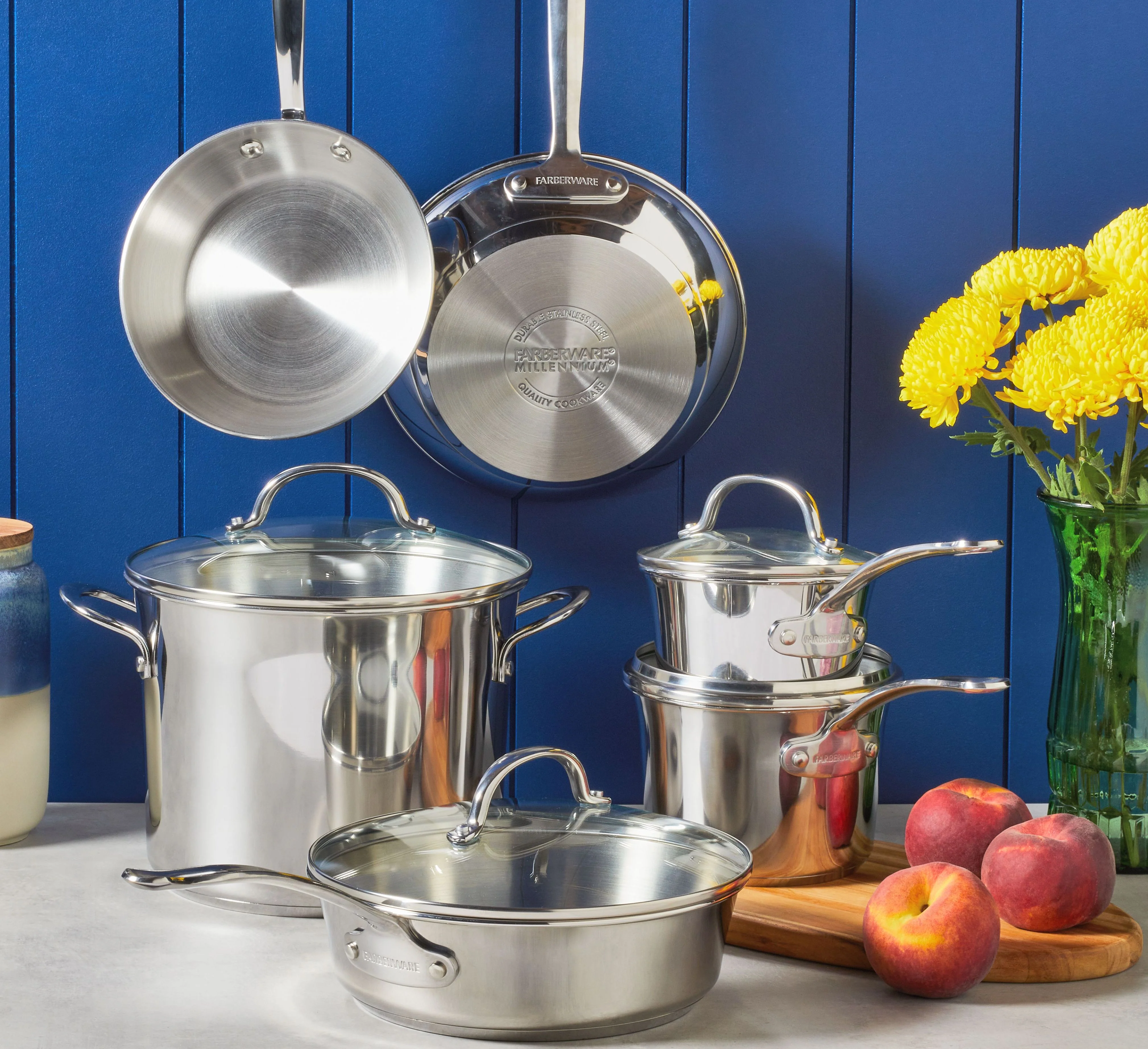 Millennium Stainless Steel 10-Piece Cookware Set - Image 4