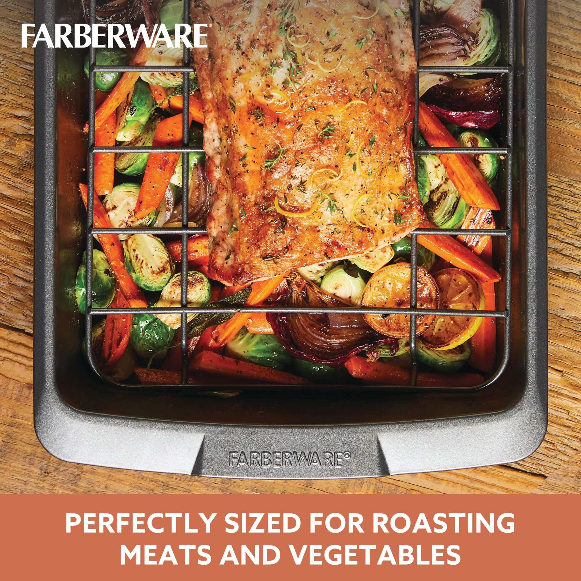 Nonstick Roaster with U-Rack - Image 8