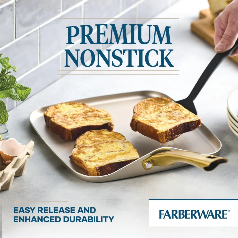 11-Inch Square Griddle Pan, Champagne - Image 4
