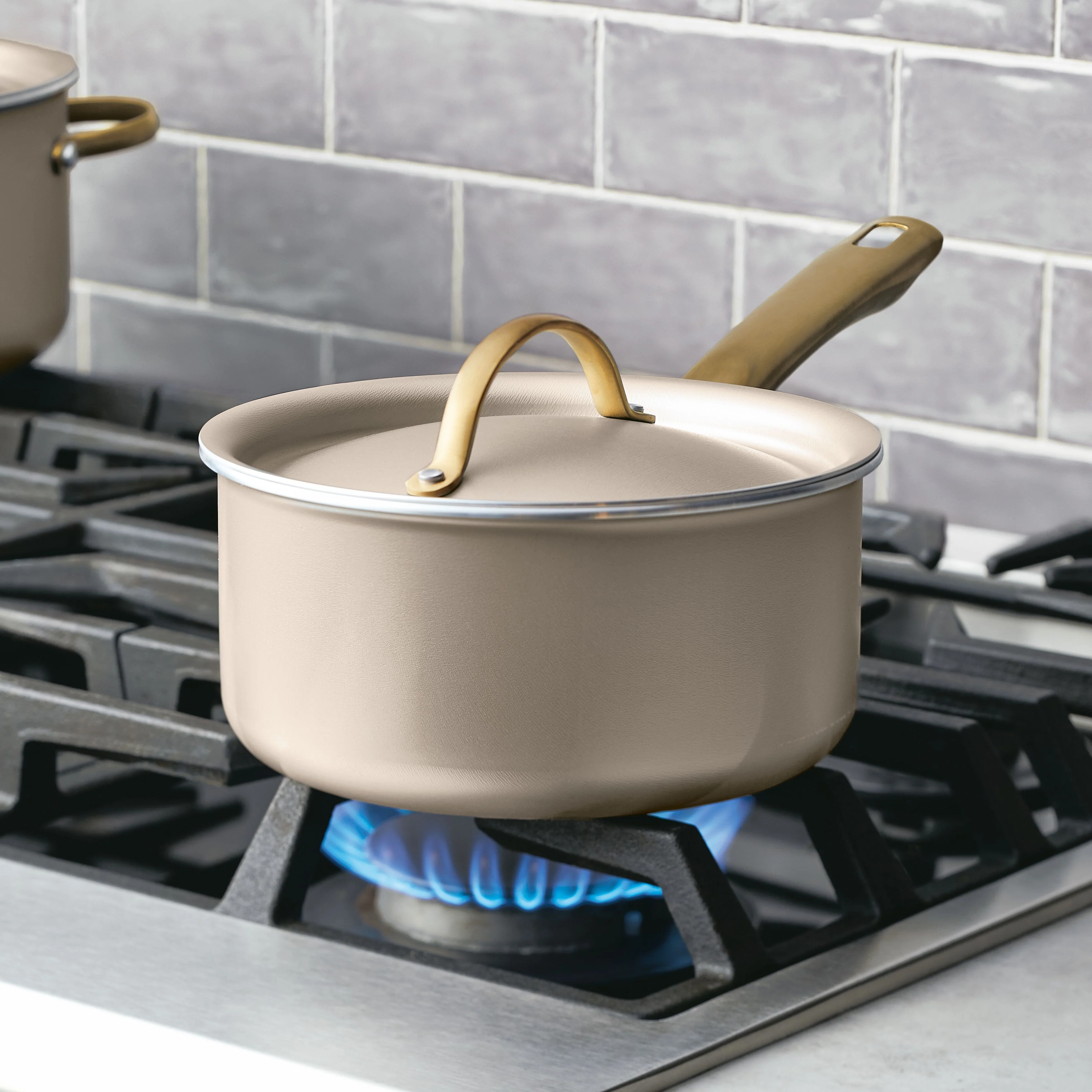 Radiant Nonstick 2-Quart Saucepan With Lid - Image 4