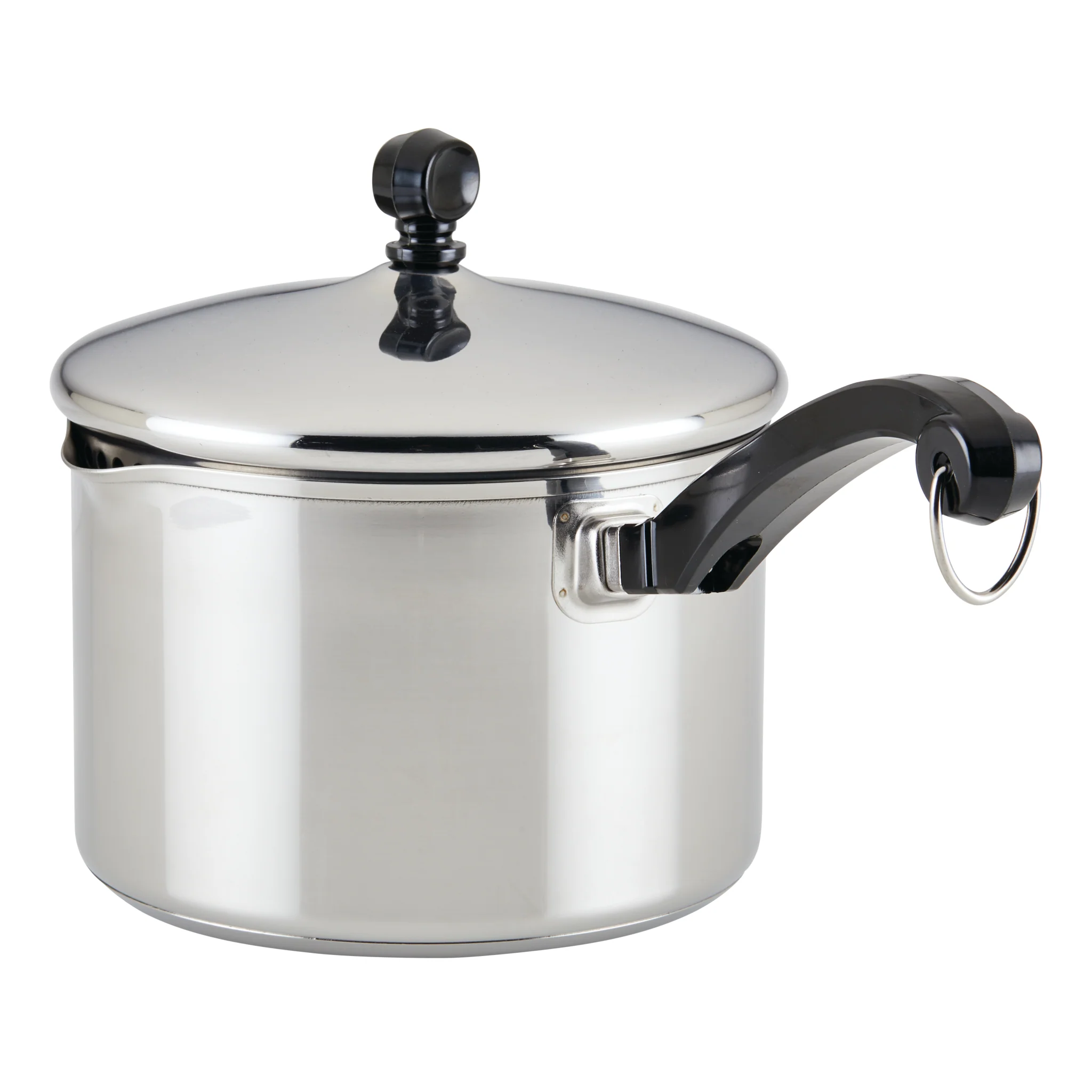 Classic Series Stainless Steel 2-Qt. Covered Saucepan With Double Boiler Insert - Image 8
