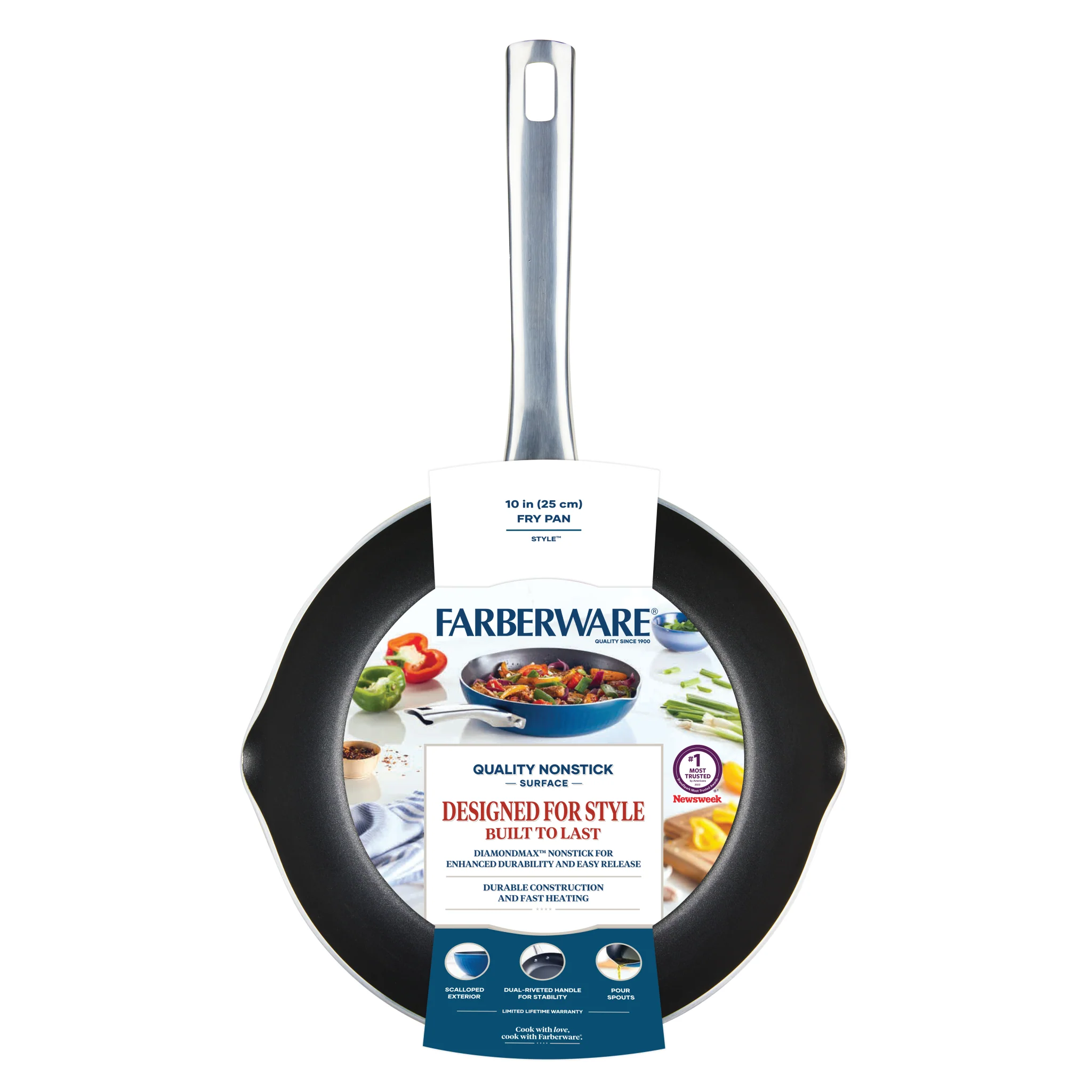 Style Nonstick Cookware Frying Pan, 10-Inch - Image 3