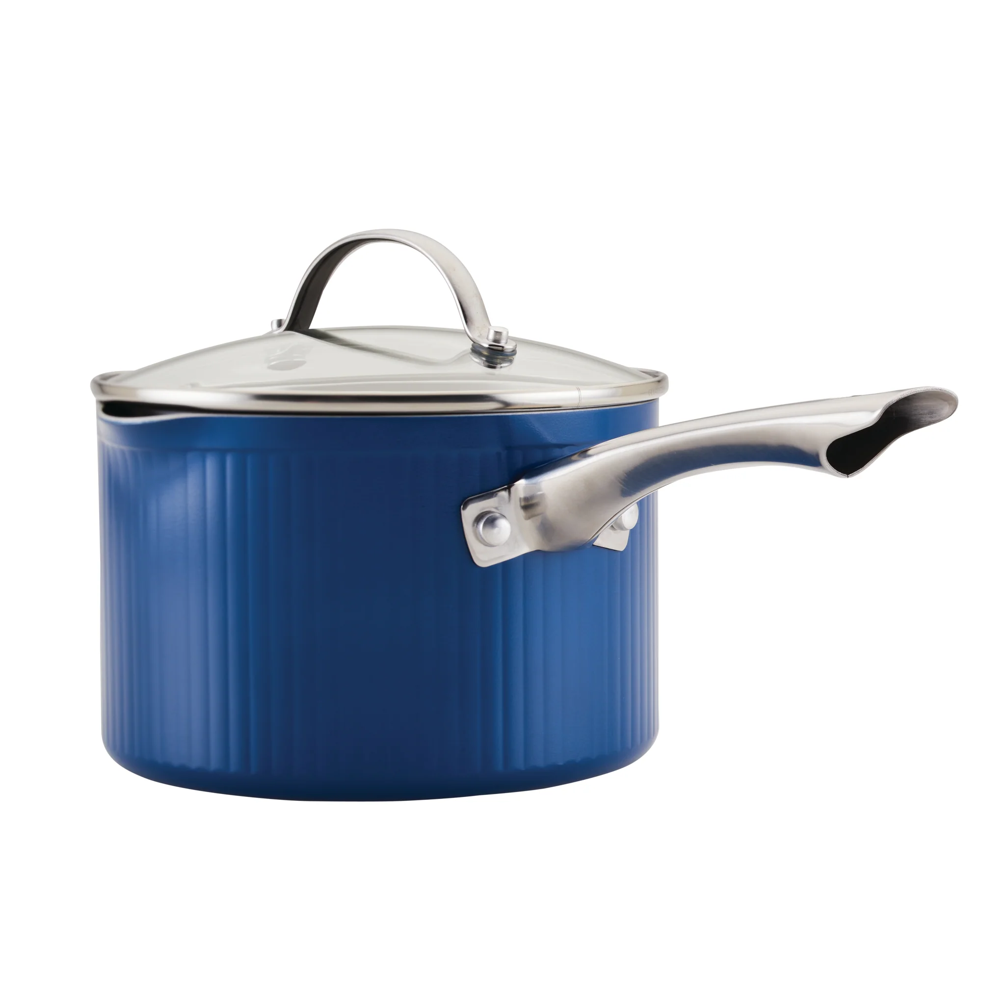 Style Nonstick Cookware Straining Saucepan with Lid, 3-Quart - Image 16