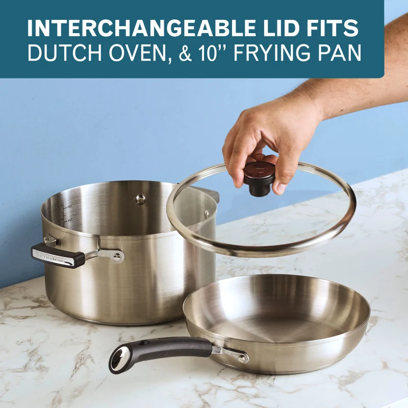 12-Piece Stainless Steel Induction Cookware Set - Image 10