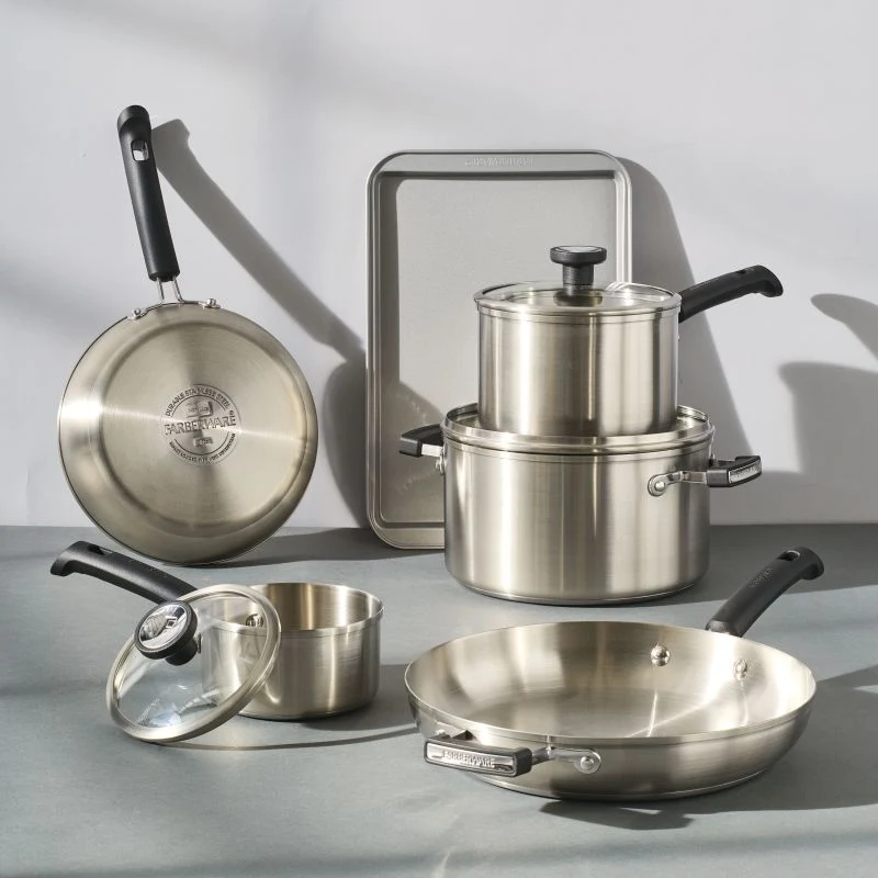 12-Piece Stainless Steel Induction Cookware Set - Image 15