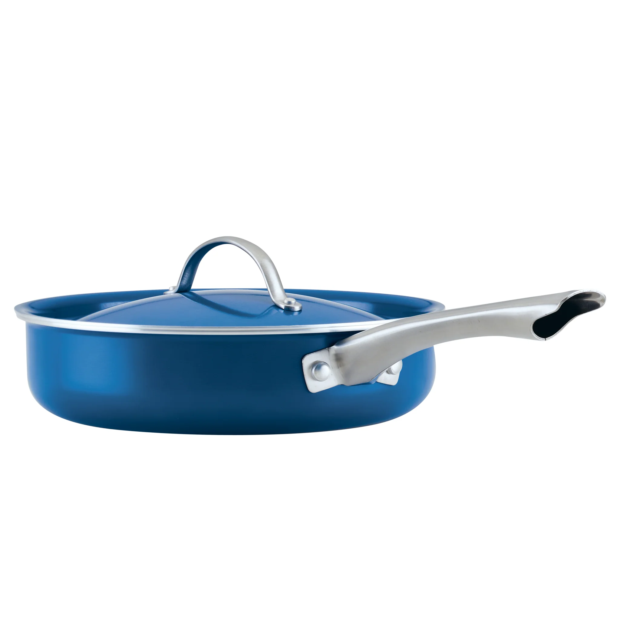 2.75 Quart Ceramic Nonstick Saute Pan with Lid - Image 7